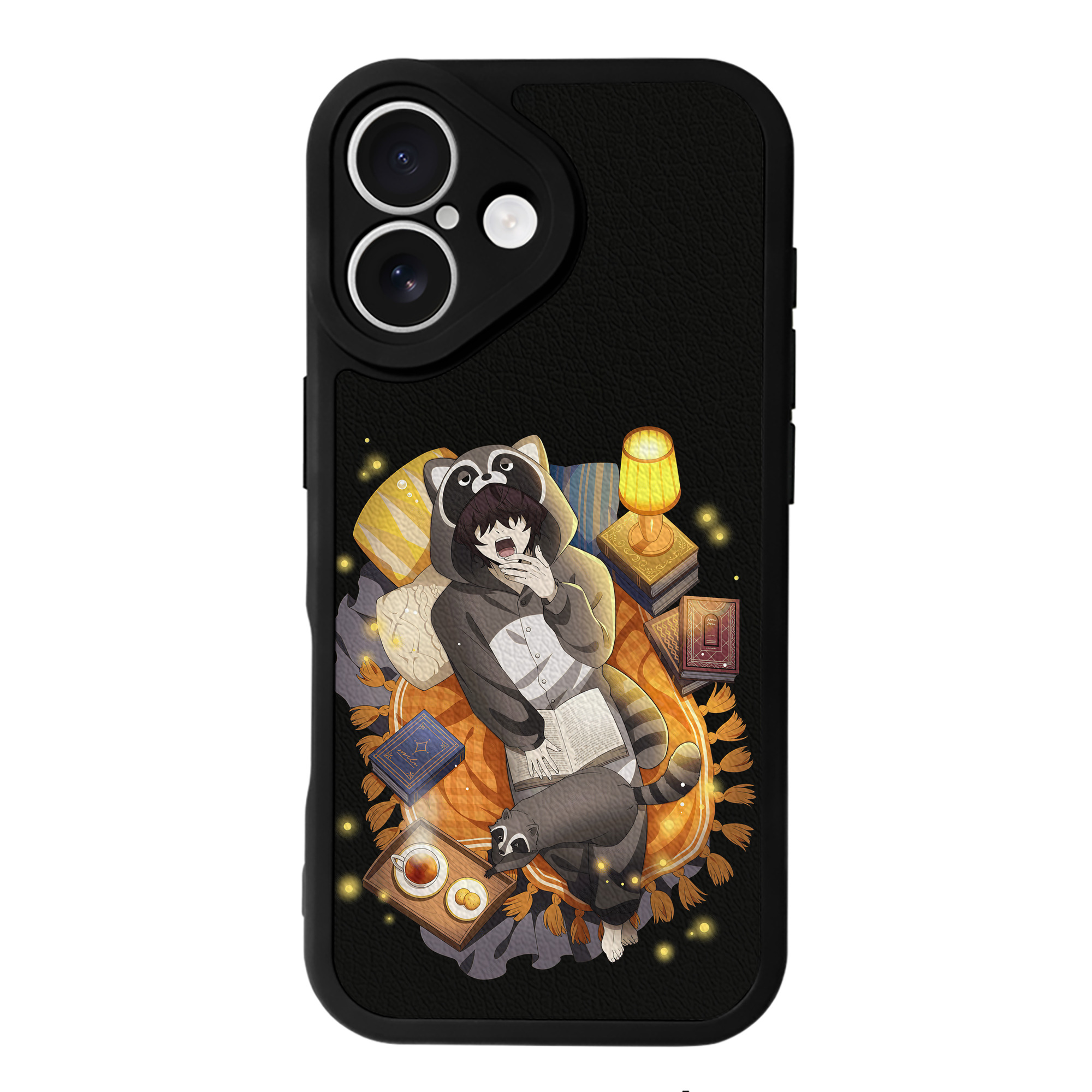 （画像用） 文豪ストレイドッグス Bungo Stray Dogs 【iPhone 16シリーズ対応】シリコンスマホケース（レザー調） 材質：シリコン